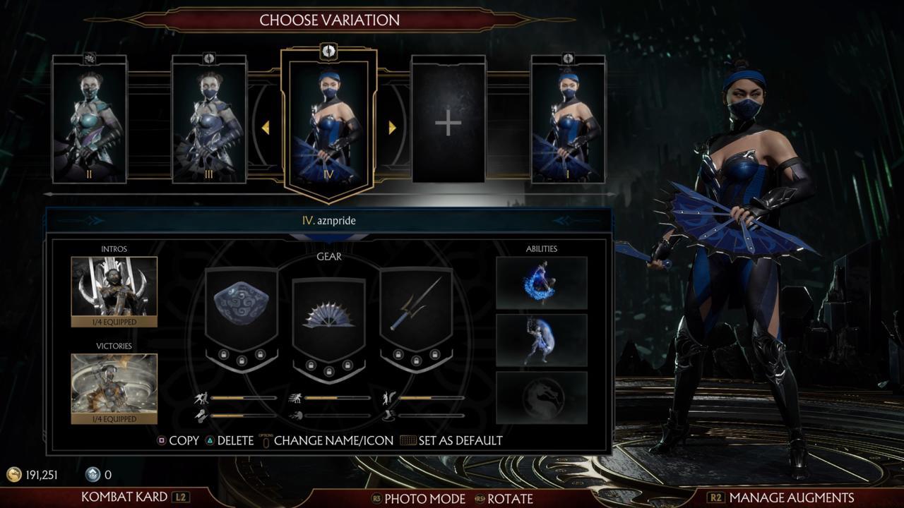 Customize Character Variations To Your Liking